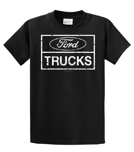 Ford Trucks Classic Square Logo Men's Short Sleeve T-shirt Pickup