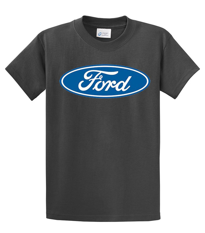 Ford Logo T-shirt Classic Ford Motor Company Youth Boys Car Racing