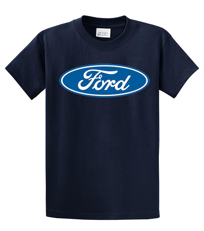 Ford Logo T-shirt Classic Ford Motor Company Youth Boys Car Racing