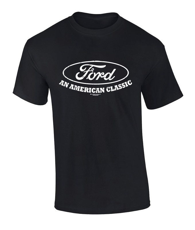 Ford Logo T-shirt American Classic Car Shirt Motor Company Car