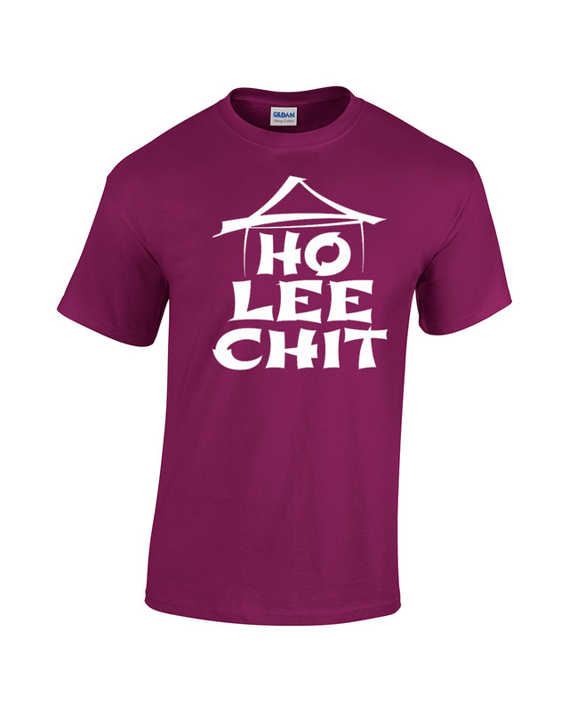 Ho Lee Chit Holy Shit Funny Graphic Funny Tee Shirt Antiquecherry