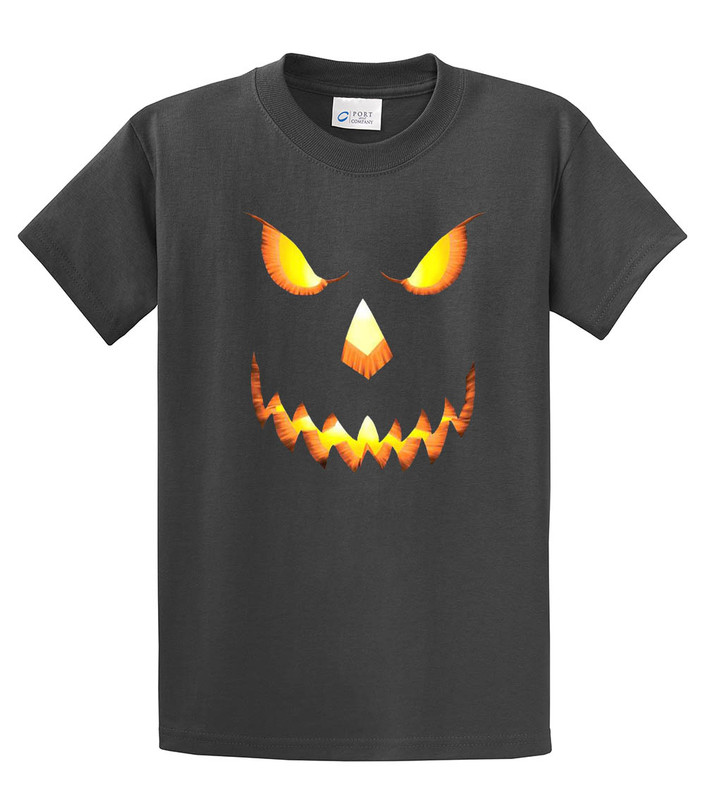 Halloween Scary Pumpkin Face Jack-o-lantern Trick-or-Treating