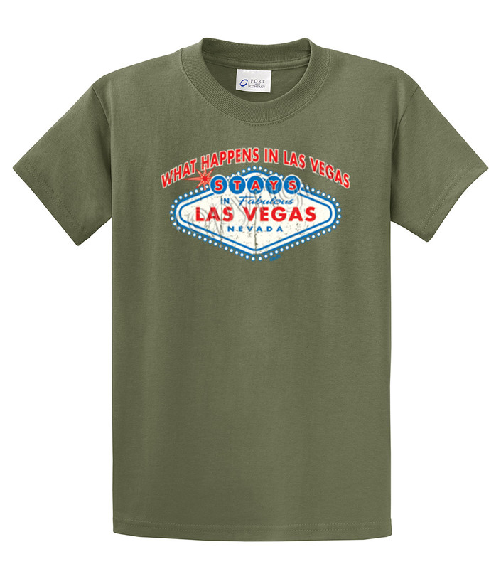 What Happens In Vegas Stays In Vegas Las Vegas T-shirt Funny