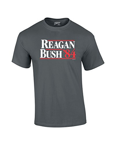 Reagan Bush 1984 Presidential Campaign Political Design Men's