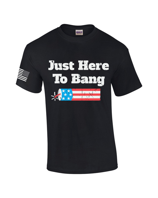 USA Here To Bang Fireworks Fourth of July Independence Day Short