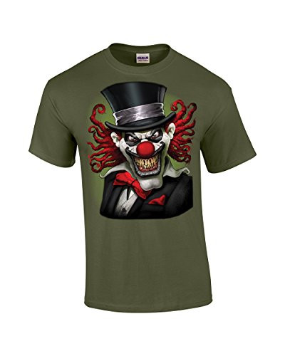 Scary Clown Crazy Clown In A Top Hat Spooky Jester Creepy Spooky