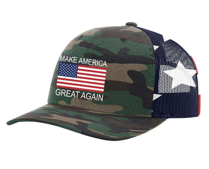 Make America Hard Again - Men's Mesh Trucker Hat