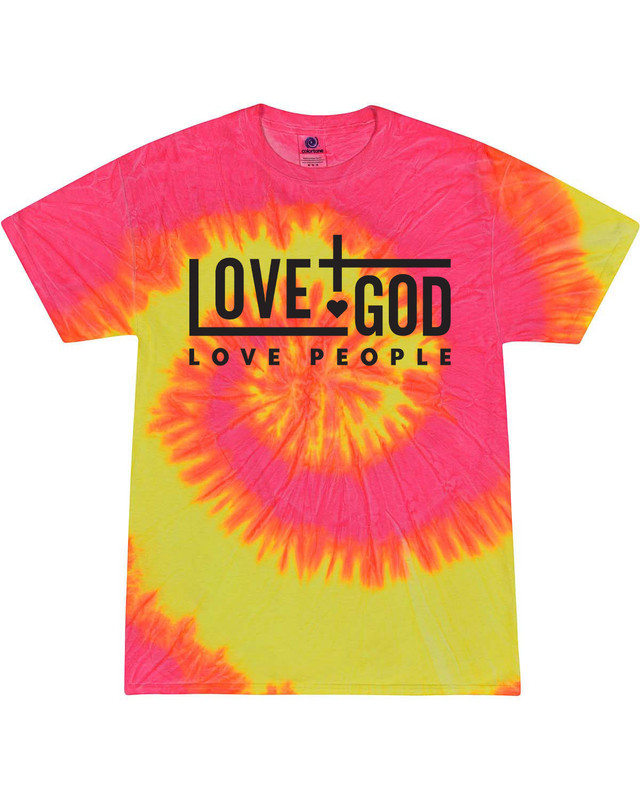 Love God Love People Christian Unisex Ladies Design Christian T