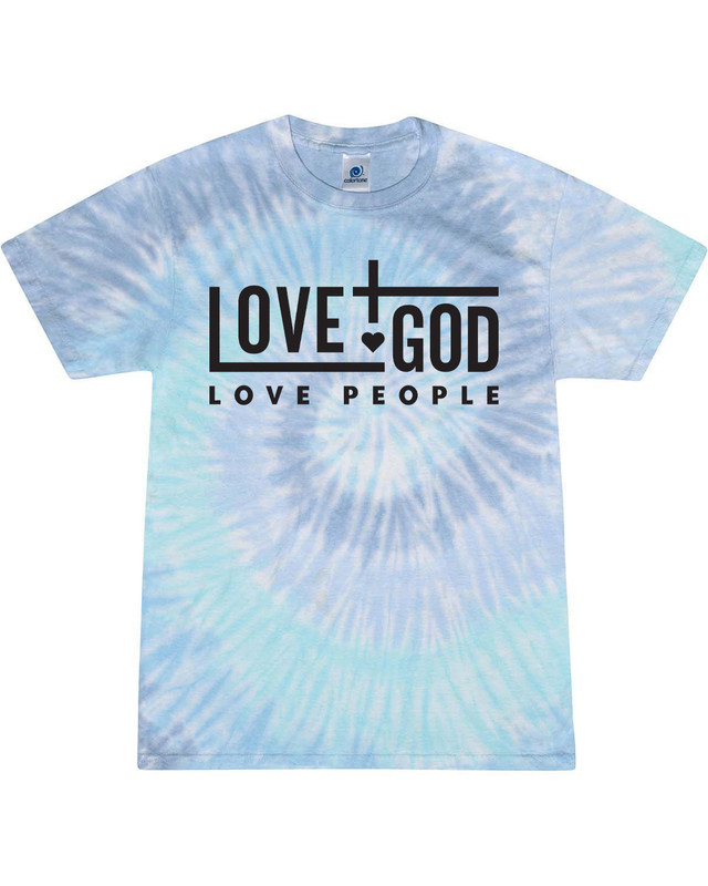 Love God Love People Christian Unisex Ladies Design Christian T