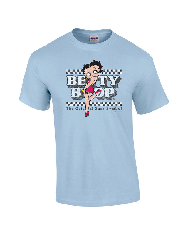 Betty Boop The Original Sass Symbol Distressed Unisex Short Sleeve