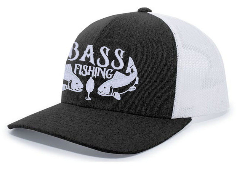 Bass Fishing Hats - Baseball Trucker Caps 