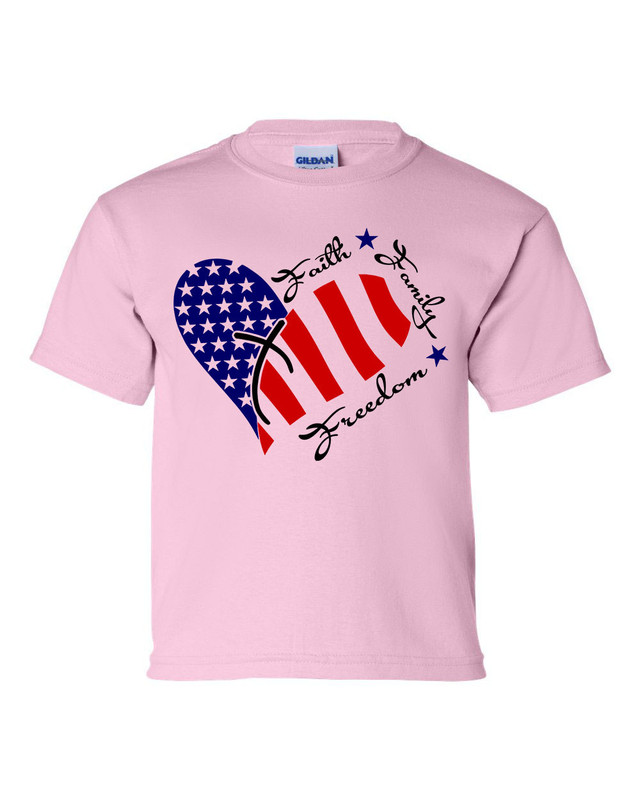 Women's Patriotic 4th Of July T-Shirt - American Flag Graphic Tee For Independence Day, Memorial Day & Summer