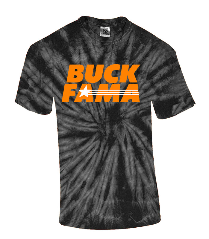 Mens Tennessee Tshirt Funny Buck Fama Team Color Orange and White