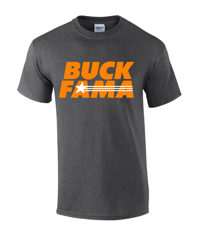 Mens Tennessee Tshirt Funny Buck Fama Team Color Orange and White