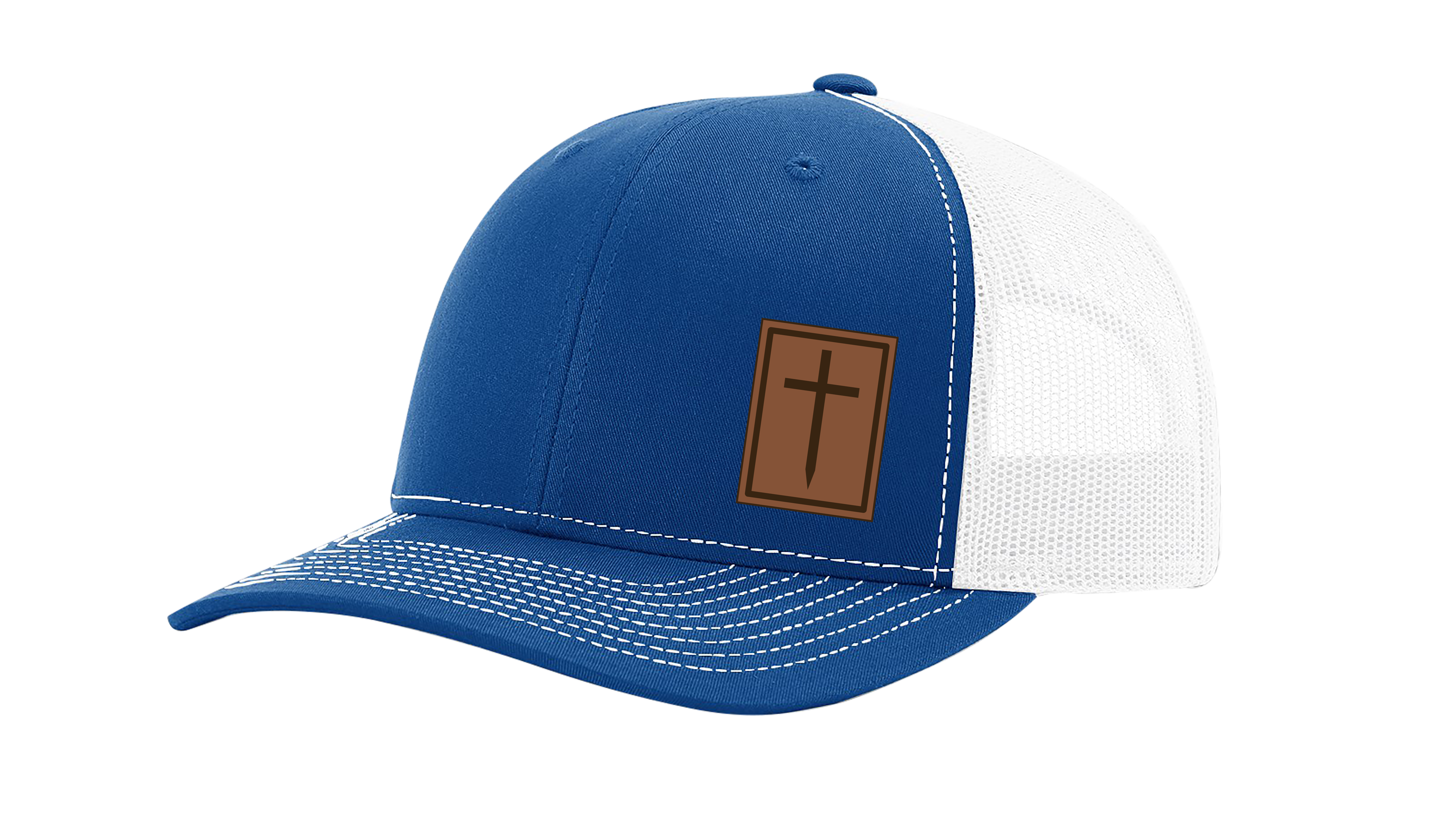 Heritage Pride Men's Christian Cross Worship Prayer God Laser Engraved Leather - Picture 15 of 15