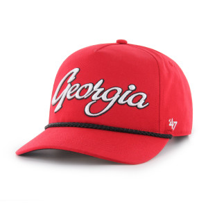 '47 Brand Georgia Bulldogs Fitted Franchise Hat – Black, Adult, Officially Licensed