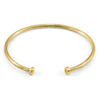 Anchor & Crew Ditton Round Midi Wayfarer 9ct Yellow Gold Bangle