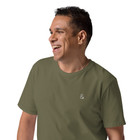 ANCHOR & CREW Ampersand Signature Organic Cotton Embroidered T-Shirt