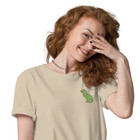 ANCHOR & CREW T-Rex Snap Dancin' In The Wild Organic Cotton Embroidered T-Shirt