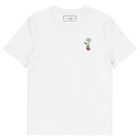 ANCHOR & CREW Daisy Dystopia Garden Organic Cotton Embroidered T-Shirt