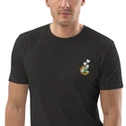 ANCHOR & CREW Tulip Garden Dystopia Organic Cotton Embroidered T-Shirt