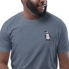 ANCHOR & CREW Penguin Suit Actual Life Organic Cotton Embroidered T-Shirt