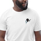ANCHOR & CREW The Artist Monkey Organic Cotton Embroidered T-Shirt