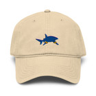ANCHOR & CREW Shark Gone Swimming In The Wild Organic Cotton Embroidered Baseball Cap