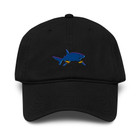 ANCHOR & CREW Shark Gone Swimming In The Wild Organic Cotton Embroidered Baseball Cap