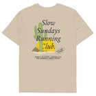 ANCHOR & CREW Cactus Slow Sundays Running Club Organic Cotton T-Shirt