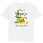 ANCHOR & CREW Cactus Slow Sundays Running Club Organic Cotton T-Shirt