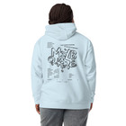 ANCHOR & CREW x GUSTATORY Melbourne Coffee Scene Cotton Blend Embroidered Hoodie