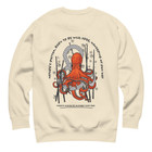ANCHOR & CREW Octopus Another Good Day Cotton Blend Sweatshirt 