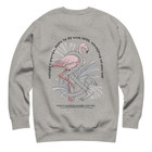 ANCHOR & CREW Flamingo Another Good Day Cotton Blend Sweatshirt