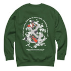 ANCHOR & CREW Koi Fish Another Good Day Cotton Blend Sweatshirt