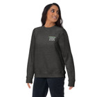 ANCHOR & CREW x GUSTATORY Coffee & Chats Cotton Blend Embroidered Sweatshirt