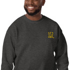 ANCHOR & CREW x GUSTATORY Coffee Over Bills Cotton Blend Embroidered Sweatshirt