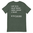 Think Ocean Polar Bear Aspirations Cotton Embroidered T-Shirt 
