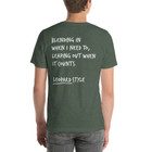 Think Ocean Leopard Aspirations Cotton Embroidered T-Shirt 