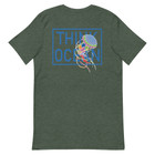 Think Ocean Jellyfish Fluorescence Cotton Embroidered T-Shirt