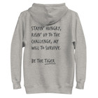 Think Ocean Tiger Aspirations Cotton Blend Embroidered Hoodie