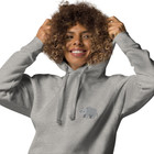 Think Ocean Rhino Aspirations Cotton Blend Embroidered Hoodie