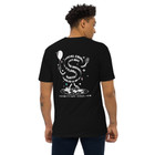 GUSTATORY Sustainability Crisis Originals Heavy Cotton Embroidered T-Shirt 