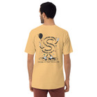 GUSTATORY Sustainability Crisis Originals Heavy Cotton Embroidered T-Shirt 