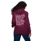 ANCHOR & CREW 05 It's Ok EDITIONS Organic Cotton Hoodie
