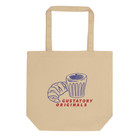 GUSTATORY Originals Postcards From Sunday Recycled Cotton Tote Bag