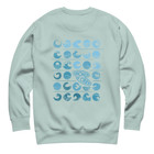 ANCHOR & CREW Surf n Waves Passenger Organic Cotton Sweatshirt