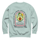 ANCHOR & CREW Ripe Avocado Dial-A-Local Organic Cotton Sweatshirt