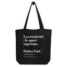 ANCHOR & CREW Make Art Creative Standard Recycled Cotton Tote Bag