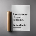 ANCHOR & CREW Make Art Creative Standard Matte Print